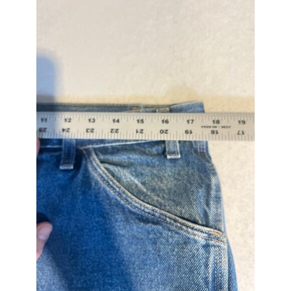 Dickies Denim Jeans 1993SNB Men's 34W x 32L(TAG) 35W 31L Actual Med Wash Work - Picture 10 of 14